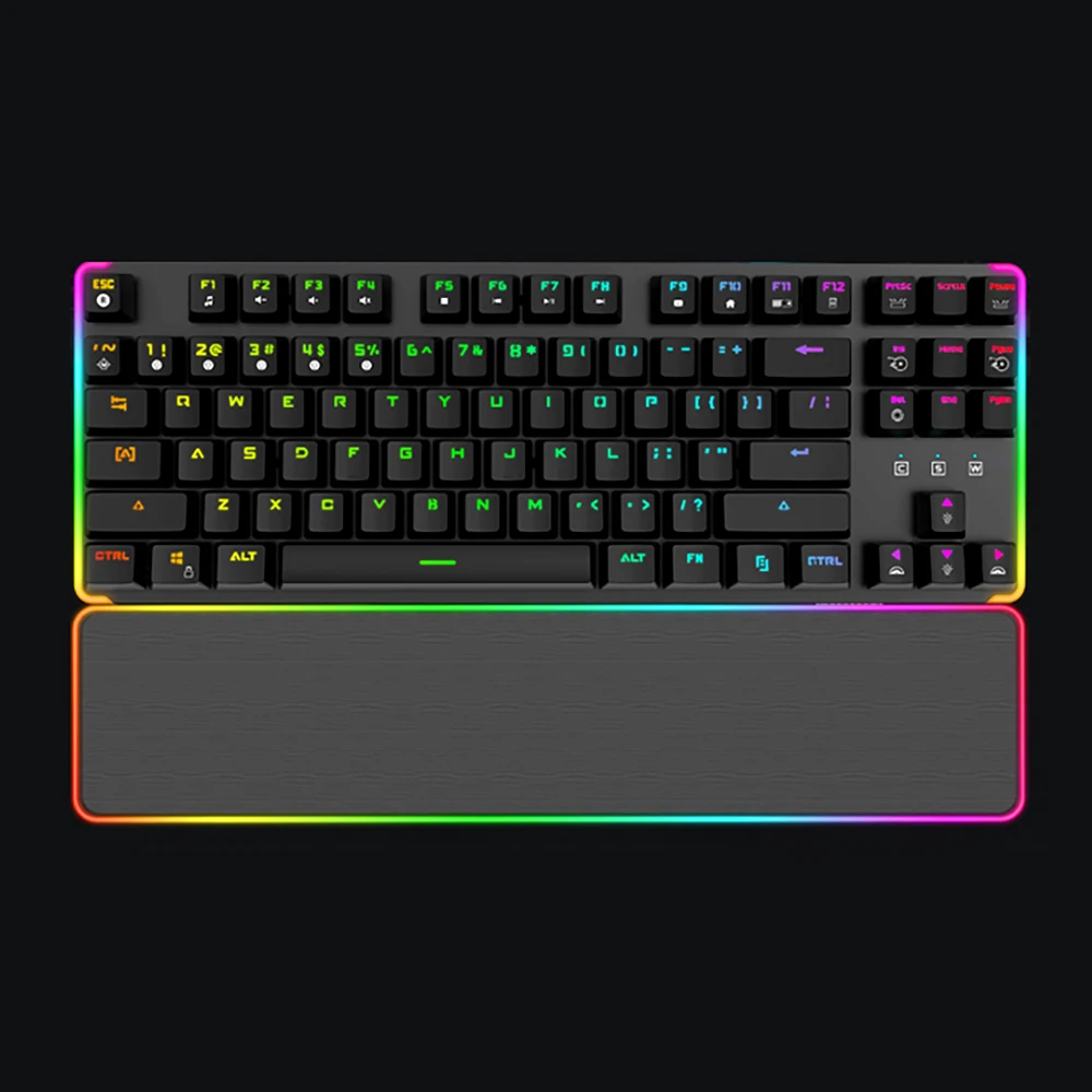 Механическая клавиатура KEYHOME KH87 80% магнитный rgb оптический переключатель на