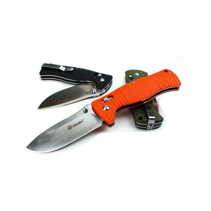 Складной нож Ganzo G720 Firebird F720 58 60HRC рукоятка G10 карманный тактический инструмент для