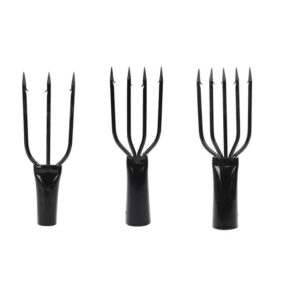 

Spring Steel Harpoon Fishing Tackle Spearfishing Tool Durable 3/4/5 Prong Fishing Gear Fishing Bar Barb Ice Fishing Fork