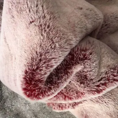 Имитация кроличьего меха искусственный плюшевый мех Ткань для зимнего пальто