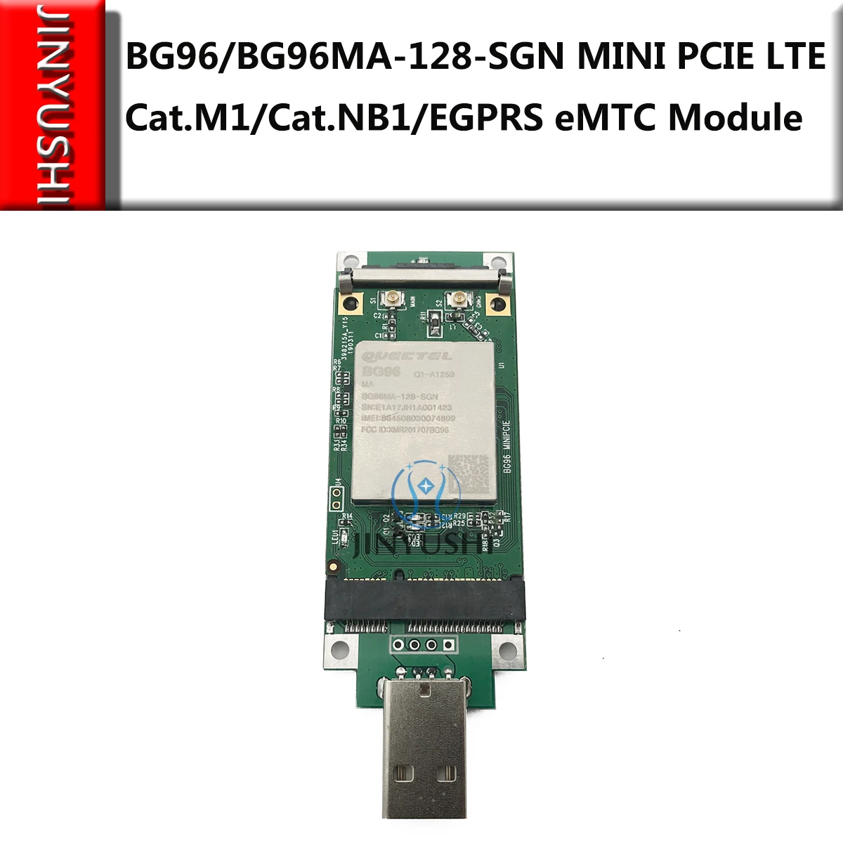 Quectel BG96MA-128-SGN BG96 мини pci-express с pcie к usb-адаптеру LTE Cat.M1/NB1 NBIOT и EGPRS модуль - купить по