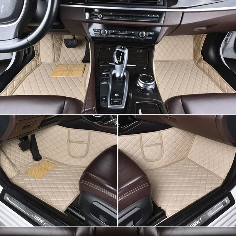 Коврики на 5 сидений для bmw автомобильные коврики Series E39 E60 F10 G30 F90 Gran туризм F07 Touring