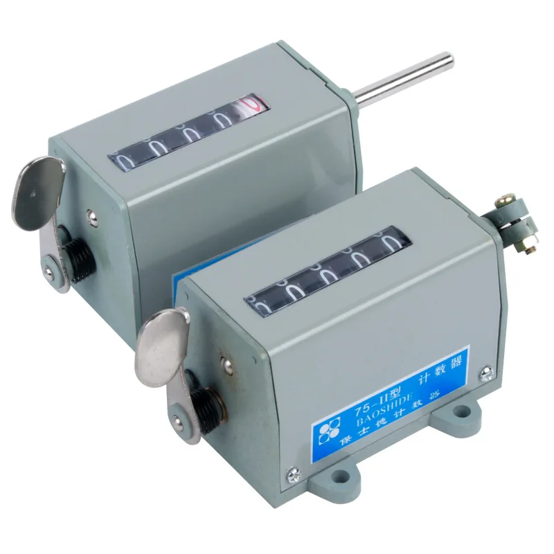 75-I/75-II/D-70 промышленный счетчик аккумуляторных отверстий 5-значные обороты
