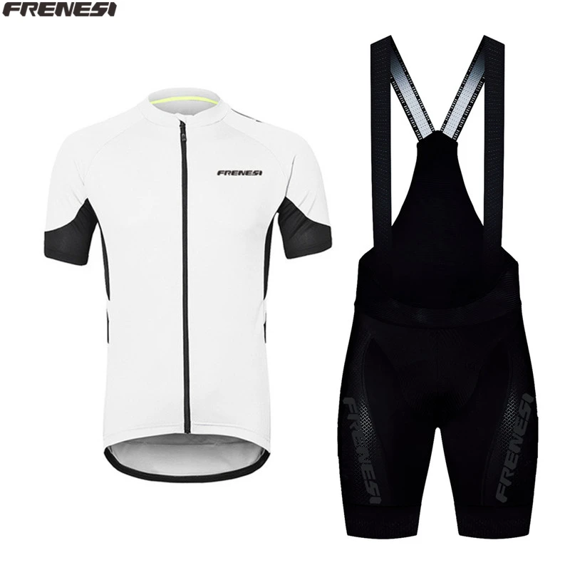 

Frenesi 2020 pro summer Unisex skinny jersey bib gel cushion pants set cycling clothing mtb cycling mountain bike