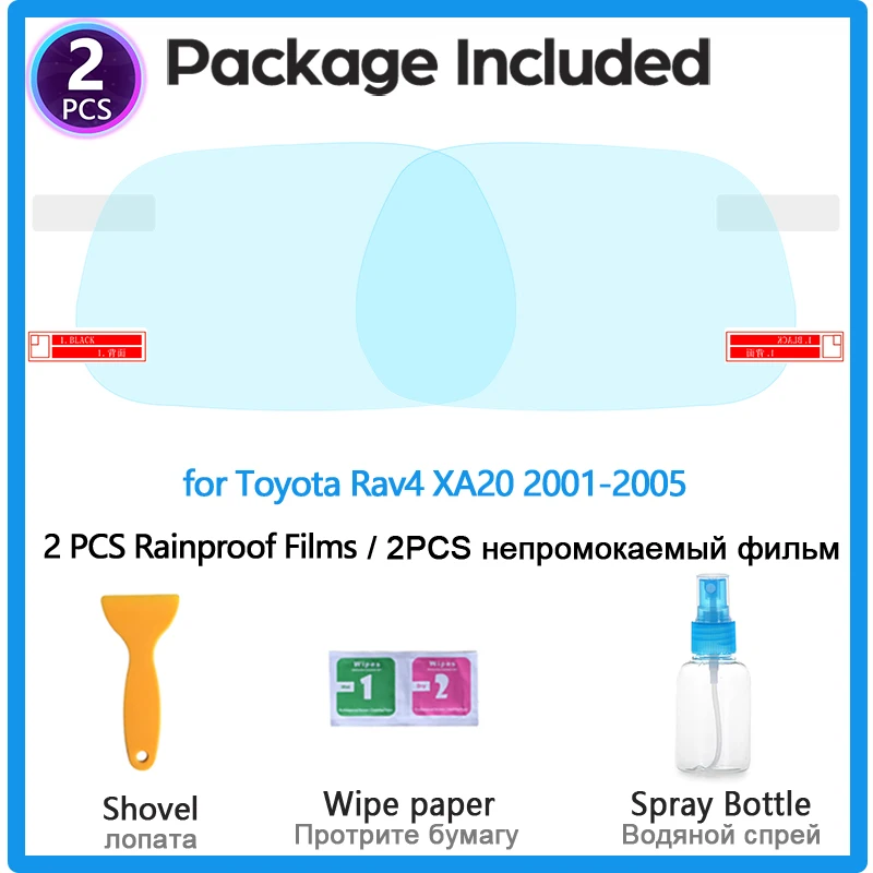 Защитная пленка с полным покрытием для Toyota Rav4 XA20 Rav 4 20 2001 ~ 2005 непромокаемая
