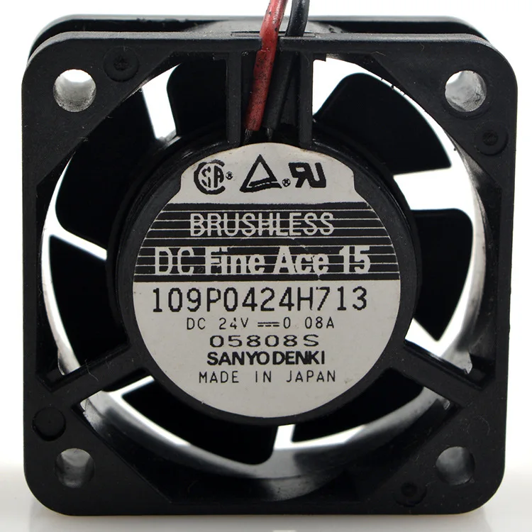 

FOR Sanyo 109P0424H713 24V 0.08A 40154CM 2-wire heat dissipation fan