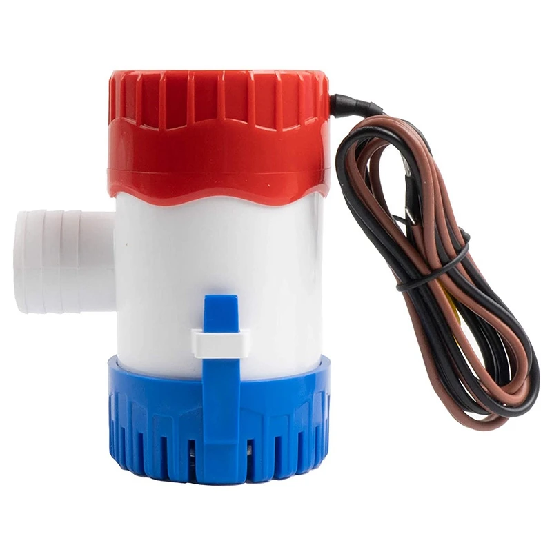 

1100 Gph Bilge Pump Electric 12V for Boat Submersible Marine Water Pump Accessories ,Water Pump Low Noise