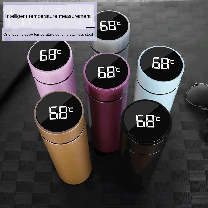 

Intelligent Stainless Steel Thermos Bottle Cup Temperature Display Vacuum Flasks Travel Car Soup Coffee Mug Thermos Water Bottle