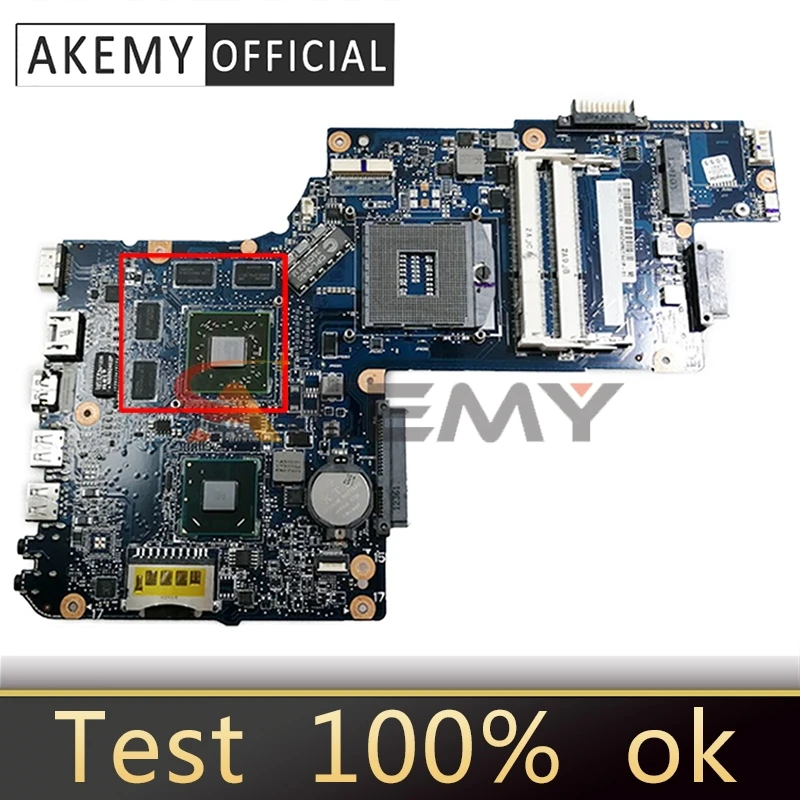 

Материнская плата AKEMY для ноутбука TOSHIBA Satellite C850 216-0833000 SLJ8E DDR3, материнская плата, полностью протестированная, 100% рабочий