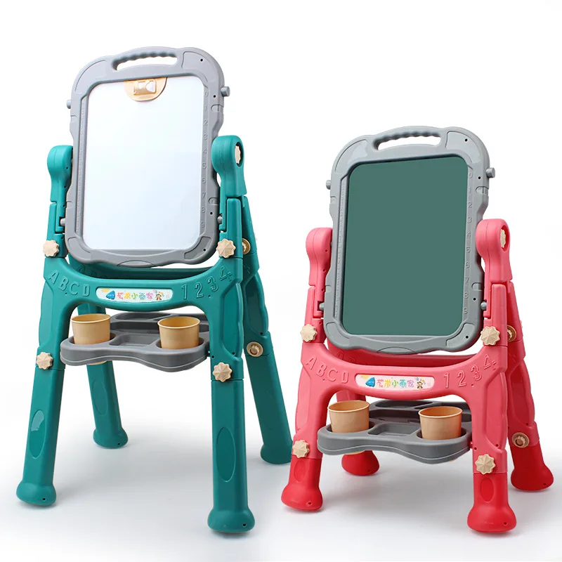 

Children's Double-Sided Magnetic Drawing Board Toy Braced Lifting Household Blackboard Baby Graffiti Drawing Writing Board