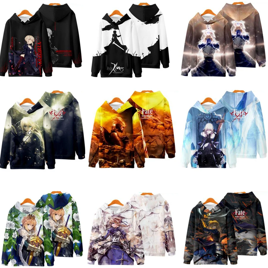 Костюм для косплея унисекс из аниме Fate Grand Order толстовка с капюшоном в стиле
