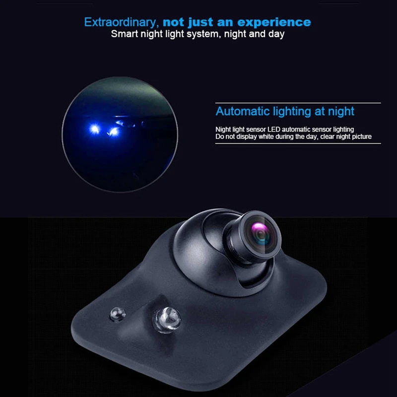 

NEW-IP68 Car Rear View Camera with LED Light DVR Auto Reverse Packing Vackup Night Vision Car Monitor for Rear View Camera