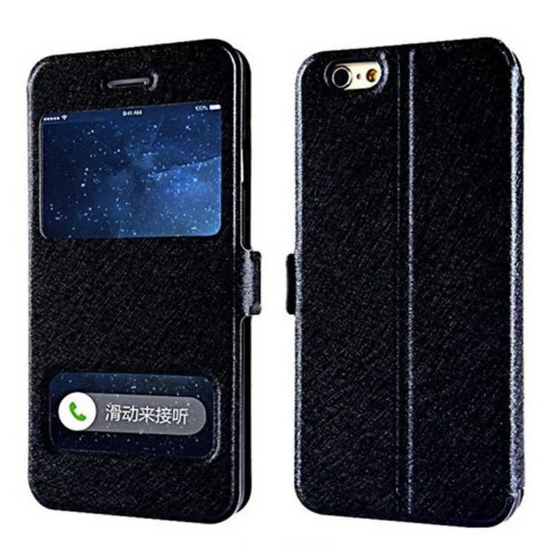 Black Роскошный кожаный чехол для iPhone 7 8 6S Plus X, чехол для iPhone XR XS 11 Pro Max 4S 5S SE, чехол для телефона - Цвет: Black