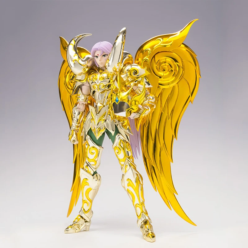 

Original Bandai Saint Seiya Cloth Myth Ex Mu Soul Of Gold Metal Action Figure Anime Model Toy