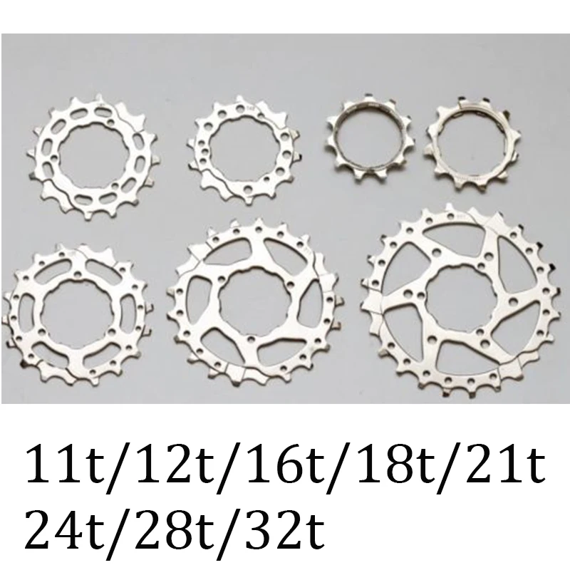 Велосипедная кассета Aceoffix звездочка Cog 11T 12T 14T 16T 18T 21T 24T 28T 32T 2 скорости 3