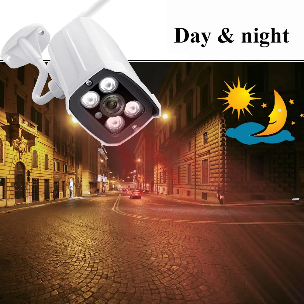 IP камера цилиндрическая 720P Wi Fi со слотом для SD карты|Камеры видеонаблюдения| |