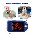 Пульсоксиметр Пальчиковый портативный, прибор для измерения пульса и уровня кислорода в крови, с OLED дисплеем