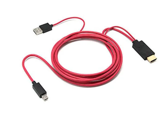 Адаптер для кабеля Micro USB к HDMI 1080P HD TV телефонов Android Samsung 11PIN MHL видеокабель адаптер |