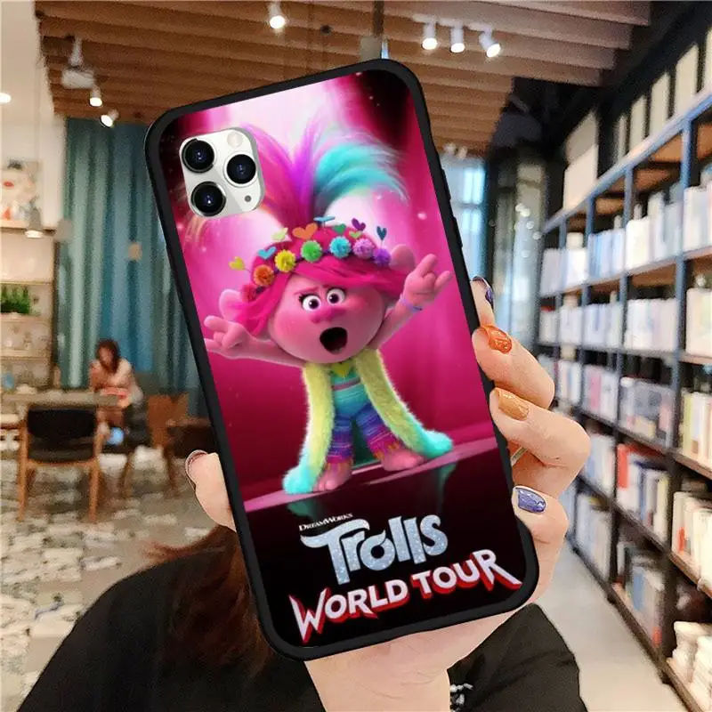 

Trolls World Tour Phone Case for iPhone 11 12 pro MINI XS MAX 8 7 6 6S Plus X 5S SE 2020 XR