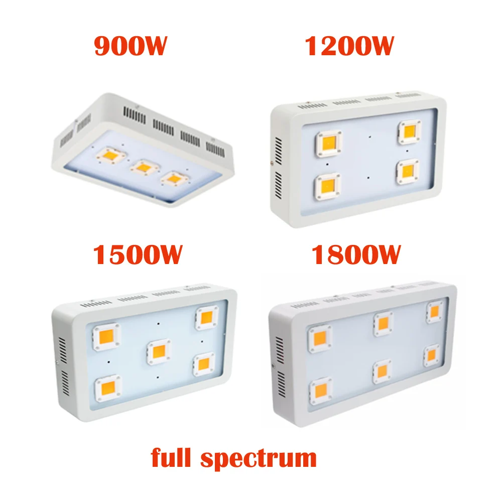 Светодиодная лампа для выращивания растений серии COB 900W 1200W 1500W 1800W 2700 W полный