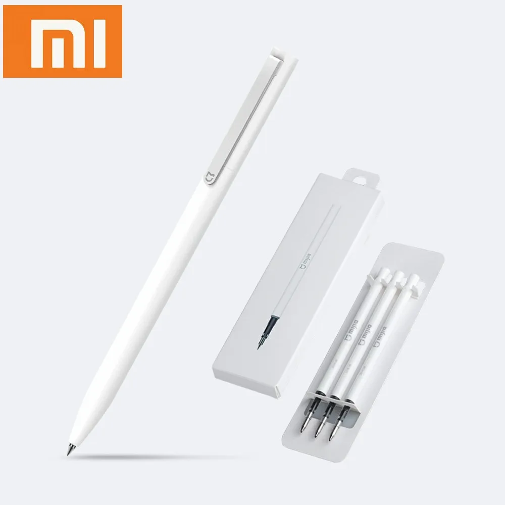 Xiaomi Mijia ручка с 0 5 мм швейцарским пополнением 143 роликовая Шариковая для сверления