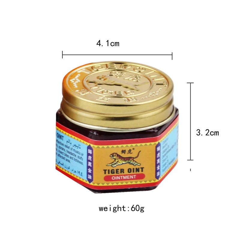 

100% Authentic Red Tiger Balm Ointment Thailand Painkiller Ointment Aches Backacke Ointment Muscle Pain Relief Soothe itch