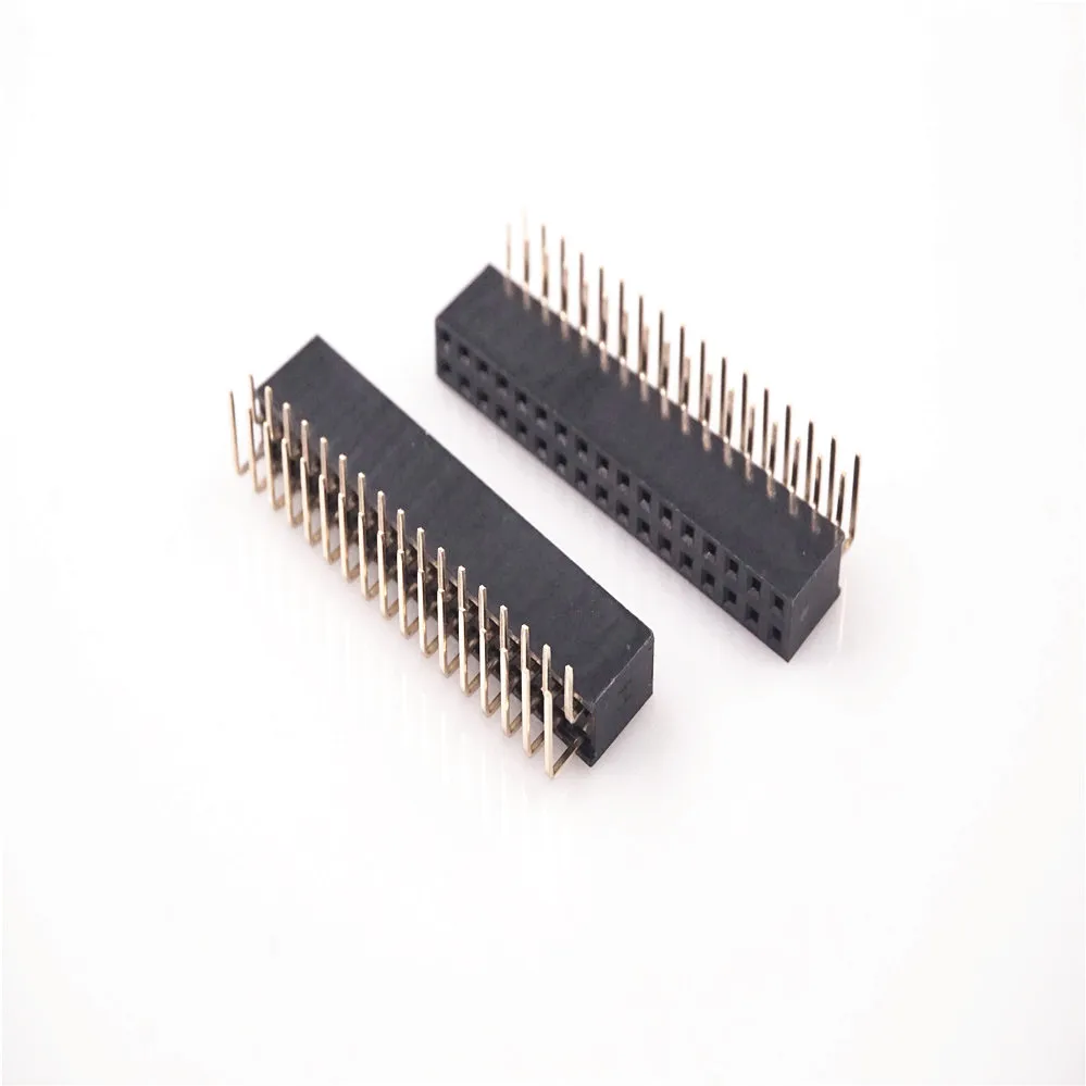 20 шт. печатной платы гнездовой разъем 2 54 мм 0 100 &quotшаг 2x17 Pin 34 позиции двойной ряд