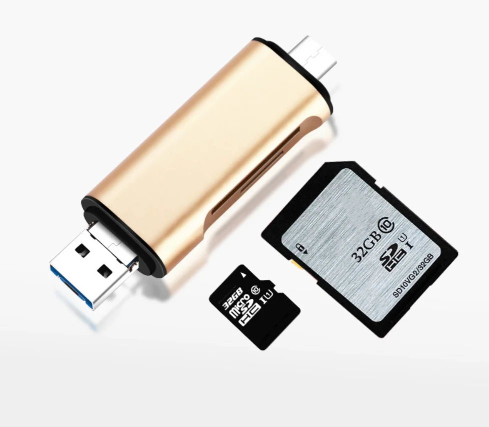 Многофункциональный кардридер универсальный типа c для Android компьютера usb