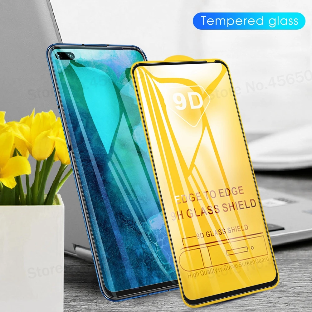 9D полное покрытие экрана протектор для huawei Honor 20 V30 Nova 5T 6 20S Pro Nova5t экран защитное