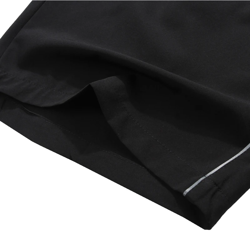 

2020 shorts men's solid color polyester shorts men's summer loose breathable casual shorts beach quick-drying shorts large size