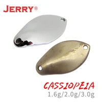 jerry 50pcs 16g 2g 3g fishing lures unpainted blank brass micro area trout spoons pesca blinkers glitters