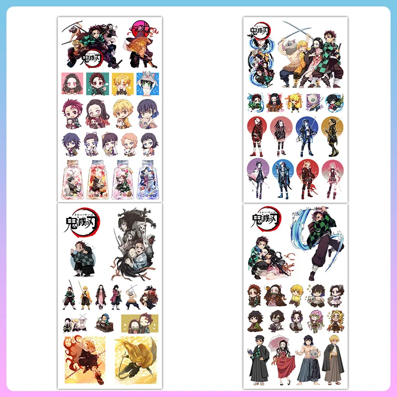 

Аниме наклейка на татуировку «рассекающий демонов», «киметасу нет яиба»