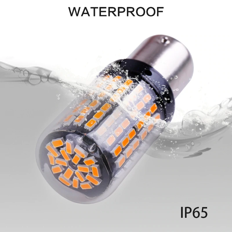 

Error Free LED Turn Signal Lamp BAU15S 7507 PY21W 5009 Canbus Car Highlight Turn Signal Lights Reversing Light DRL Bulb Amber