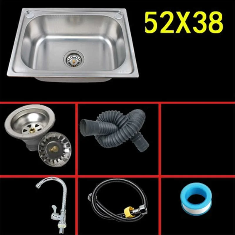

Umywalka Stainless Steel Portatil Acero Inoxidable Escurridor Lavello Faucet De Cocina Cuba Pia Cozinha Fregadero Kitchen Sink