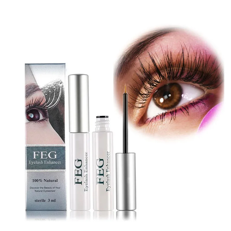 Сыворотка для роста ресниц FEG натуральный травяной препарат MAXIFEG удлиняющий и