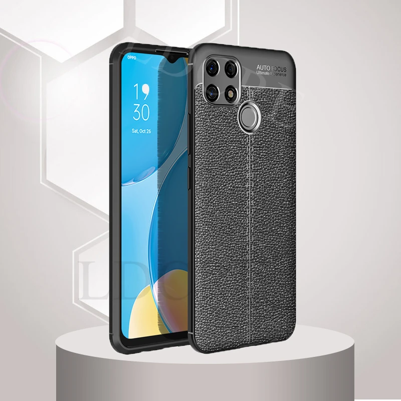 

For Realme Narzo 30A Case Leather Silicone Shockproof Luxury Case For Realme Narzo 30 5G for Realme Narzo 50i Realme Narzo 30A