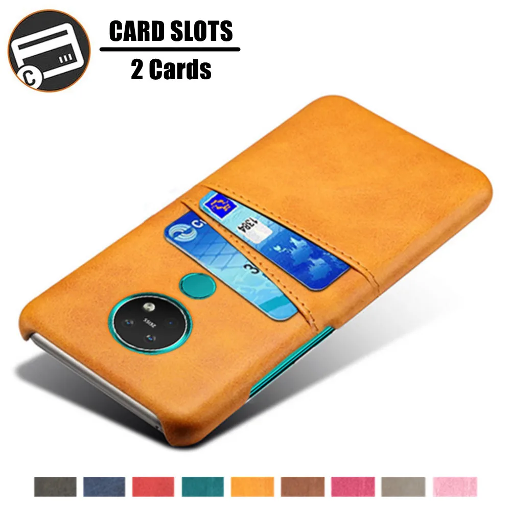 

Retro PU Leather Cover Funda On The For Nokia 7.2 6.2 Coque Card Slots Wallet Phone Case For Nokia 6.2 7.2 6.3" 2019 Capa Shell