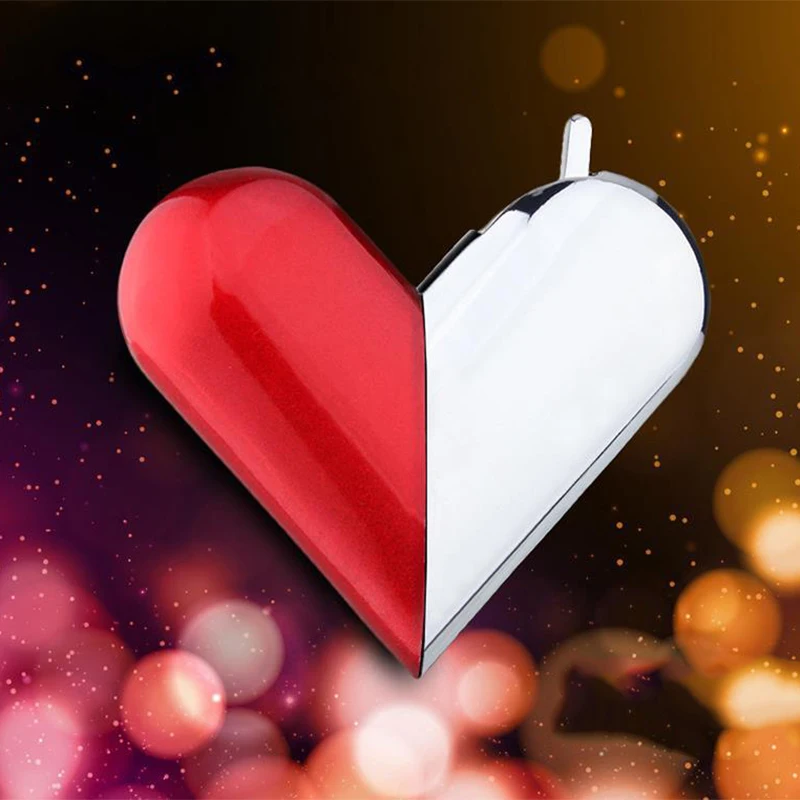 Газовая зажигалка Fold Heart Бутановая Зажигалка металлический шлифовальный круг