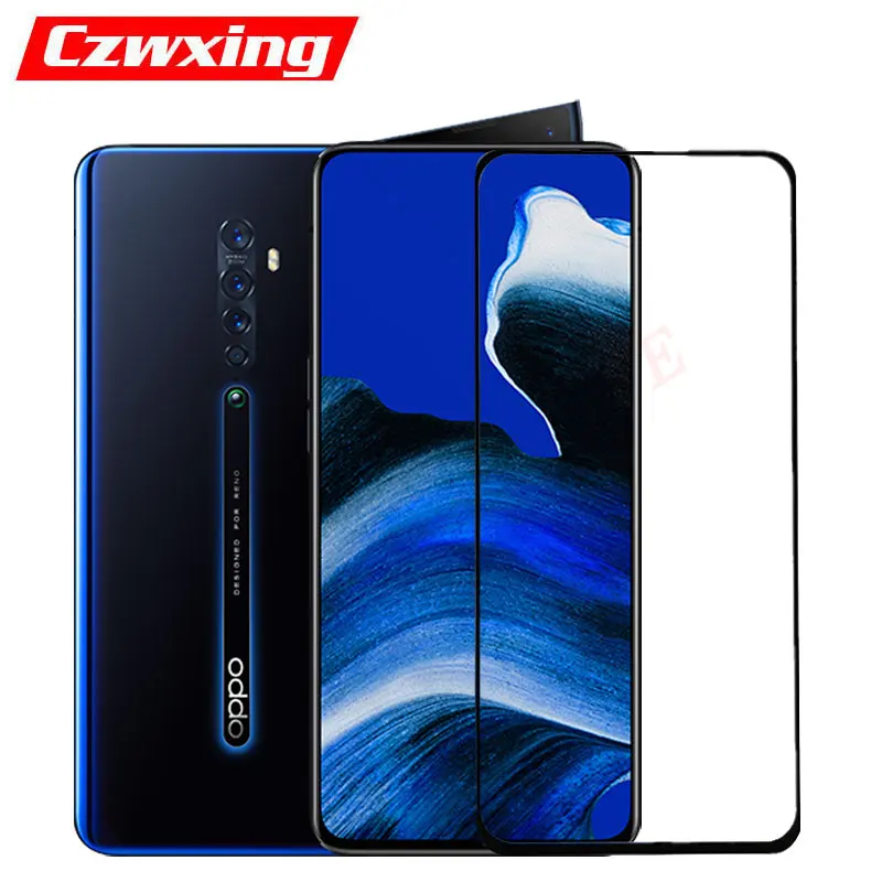Защитное стекло OPPO Reno 2 с полным покрытием экрана закаленное Reno2 для защитное