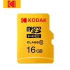 Kodak micro sd 16 ГБ 32 ГБ sd карта 64 Гб 128 ГБ SDXCSDHC класс 10 карта флэш-памяти micro sd 32 Гб sdкарта для смартфоновкамер