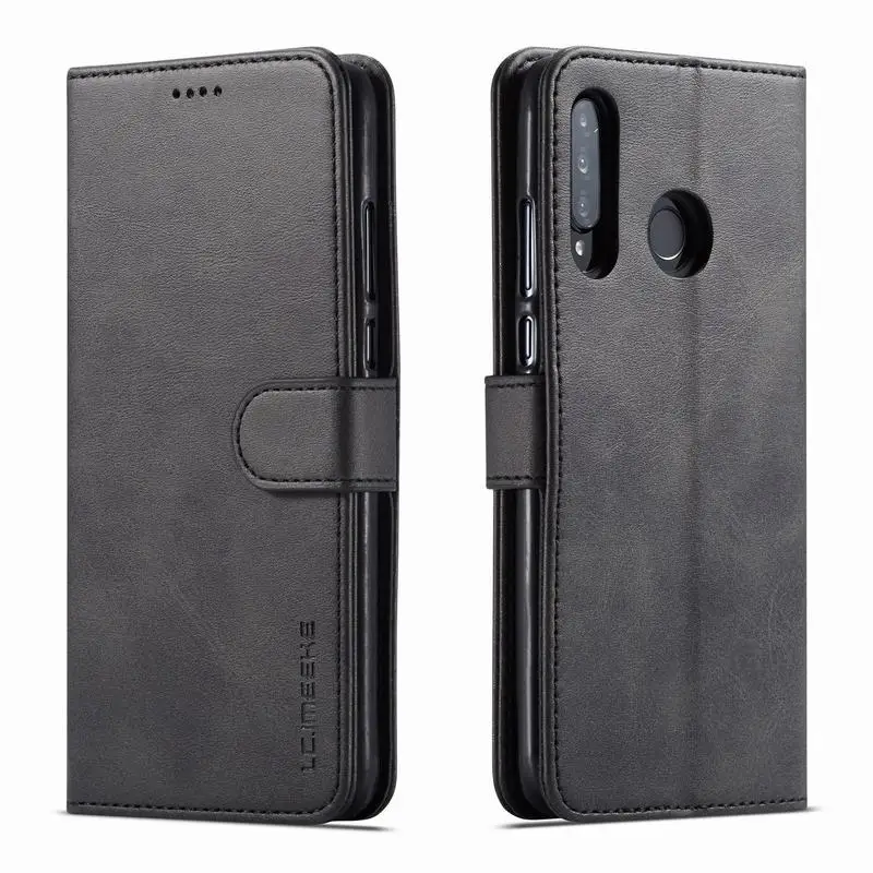 Чехлы для телефонов Huawei P30 Lite P20 P40 Pro чехол-книжка с бумажником P 20 30 40 роскошный