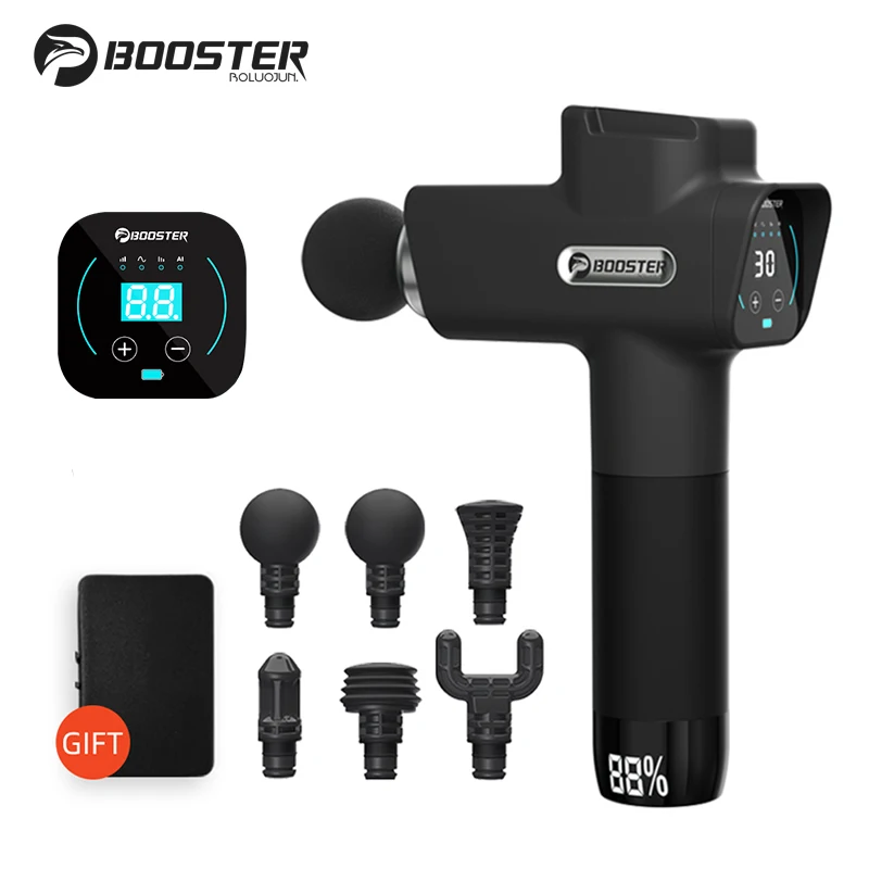 

Booster M2-D Professional Powerful Massage Gun LCD Touch Control 30 Adjustable Levels Body Neck Back Massager for Gym Fitness