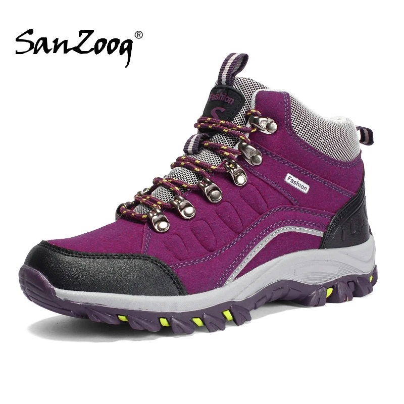 

Women Hiking Shoes Outdoor Mountain Boots Trekking Walking Winter Men Botas Senderismo Mujer Treking Hot Sale