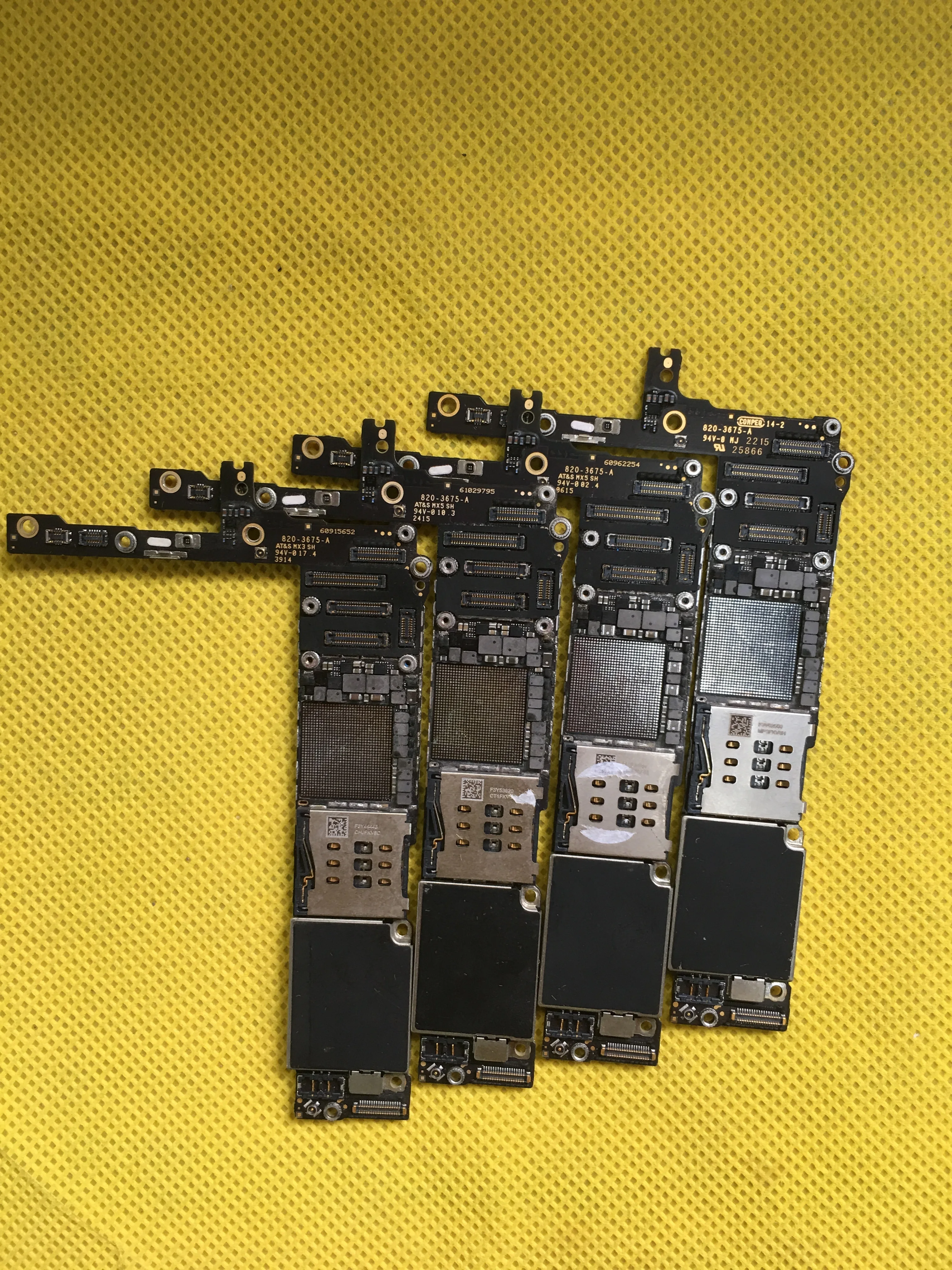 Материнская плата с ЧПУ для iPhone 6P основная часть процессора iCloud блокировка RF