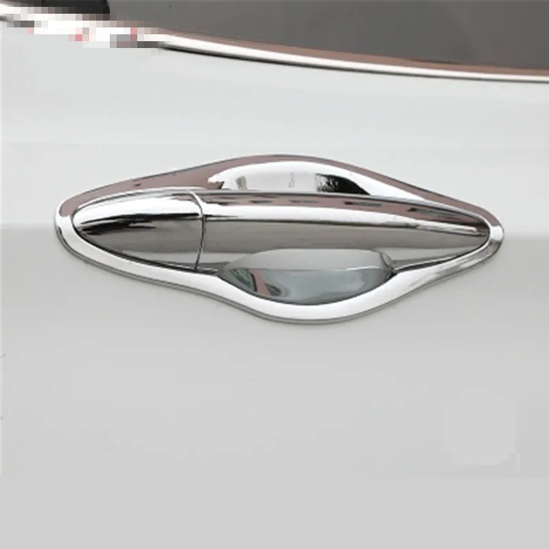 Хромированные накладки на дверные ручки для хэтчбека Hyundai Solaris Accent Verna 2010-2015 2011 2012