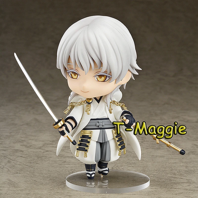 

Популярная экшн-фигурка Touken Ranbu Online 540 # цурумару кунинага 10 см версия Q ПВХ Модель Кукла Kawaill игрушки со сменным лицом