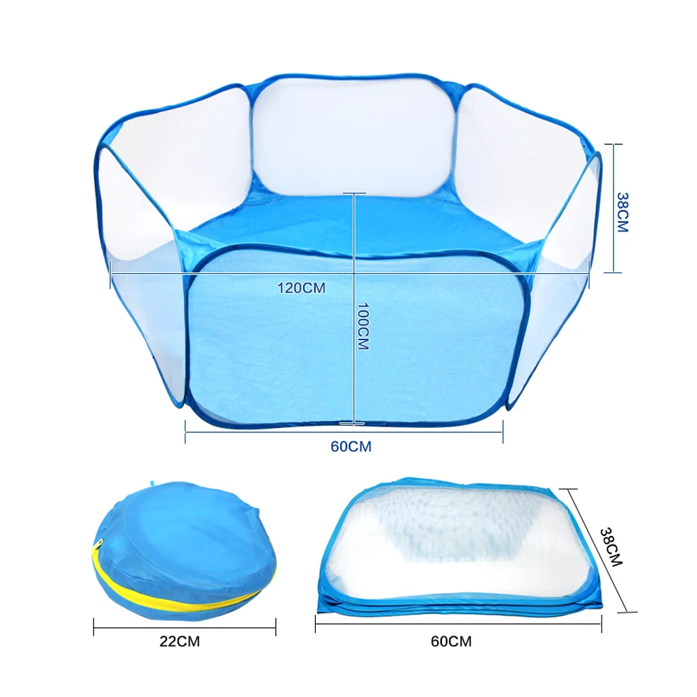 

Pet Fence Playpen Portable fashion Open Indoor / Outdoor Small Animal Cage Game Playground Fence for Hamster Chinchillas