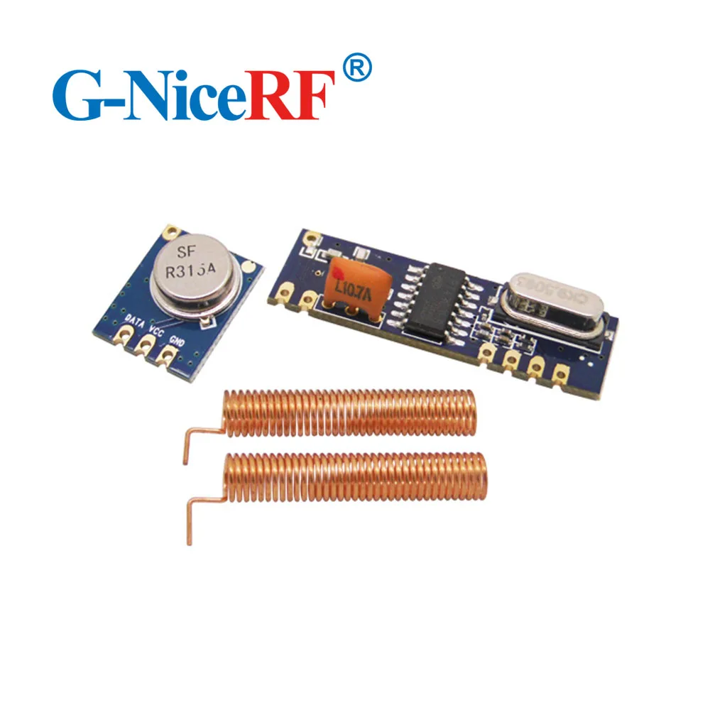 Комплект беспроводного транмиттера с приемником 4 шт./лот 315 МГц (4 передатчика +