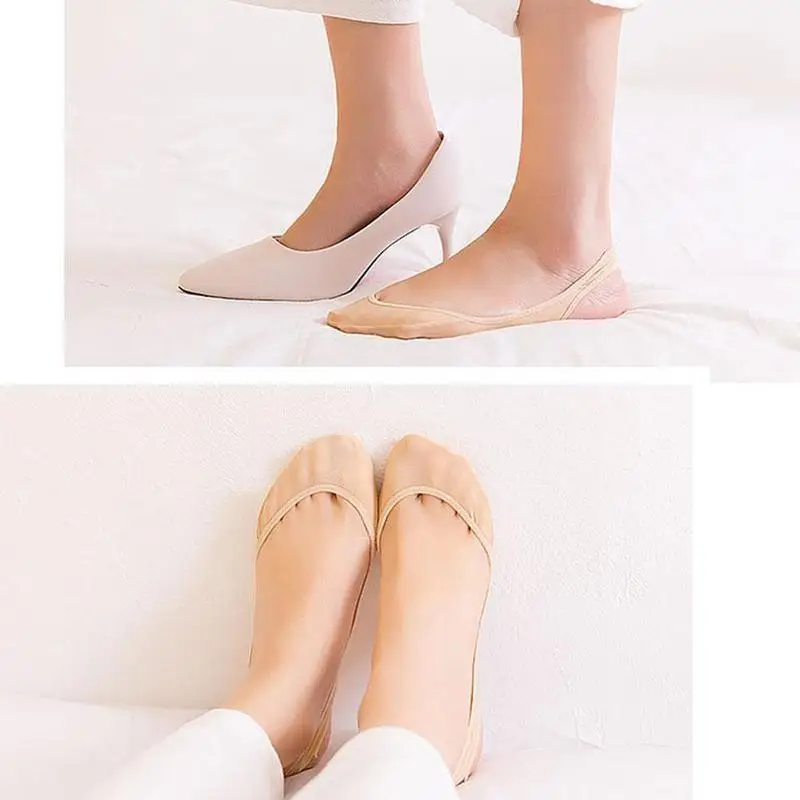 

Wholesale Harajuku High Heels Cotton Socks Cute Candy Ankle Socks Sling Invisible Low Cut Sock Thin Socks Boat Invisible Co Q7U8