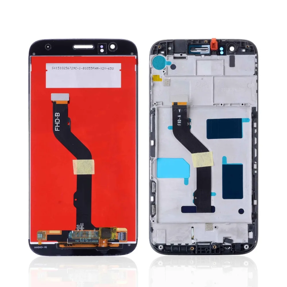 Замена модуля на дигитайзер ЖК-экран для huawei ЖК G8 в сборе с рамкой ЖК-RIO-L02 g8 экран H